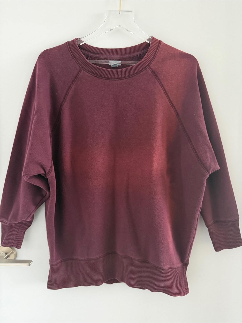 American Eagle - Aerie City Sweatshirt - Deep Plum